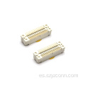 Conector macho de placa a placa con paso de 0,8 mm